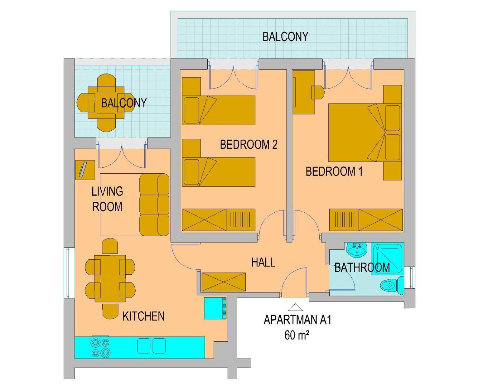 Apartmani Ždrelac المظهر الخارجي الصورة